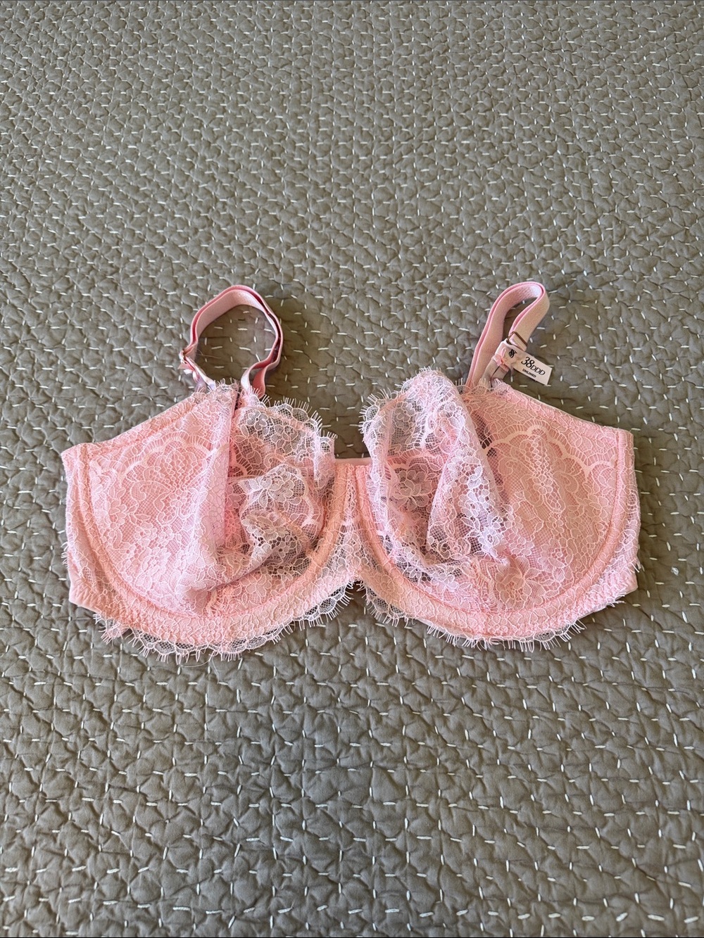 Victoria's Secret Pink Lace Underwire Bra